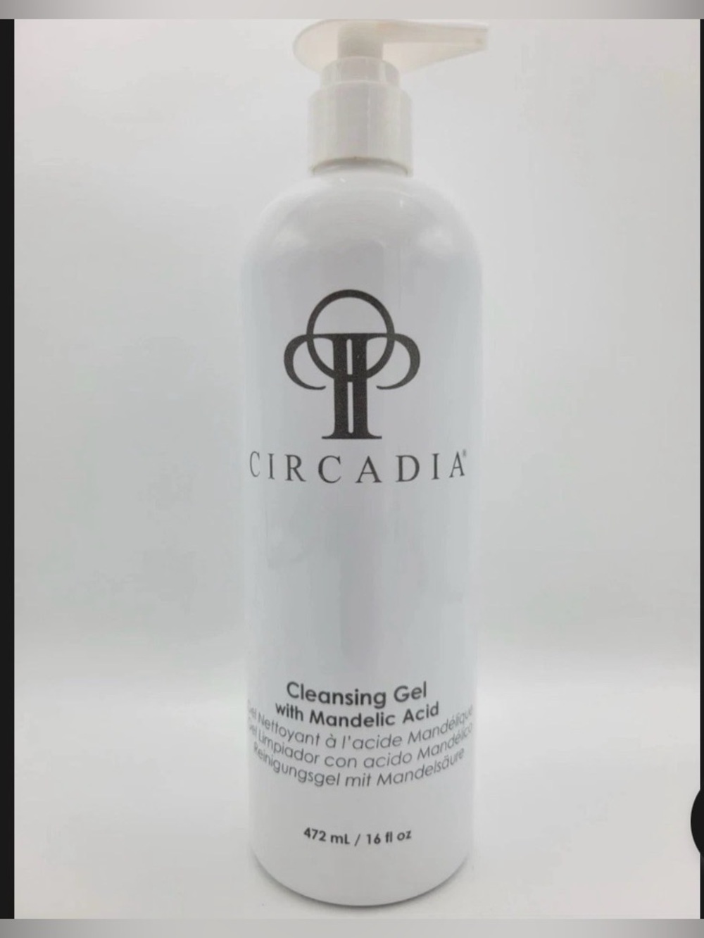 Circadia Cleansing Gel With Mandelic Acid 472 ml/16 fl oz ~NEW ~Exp 10/2028